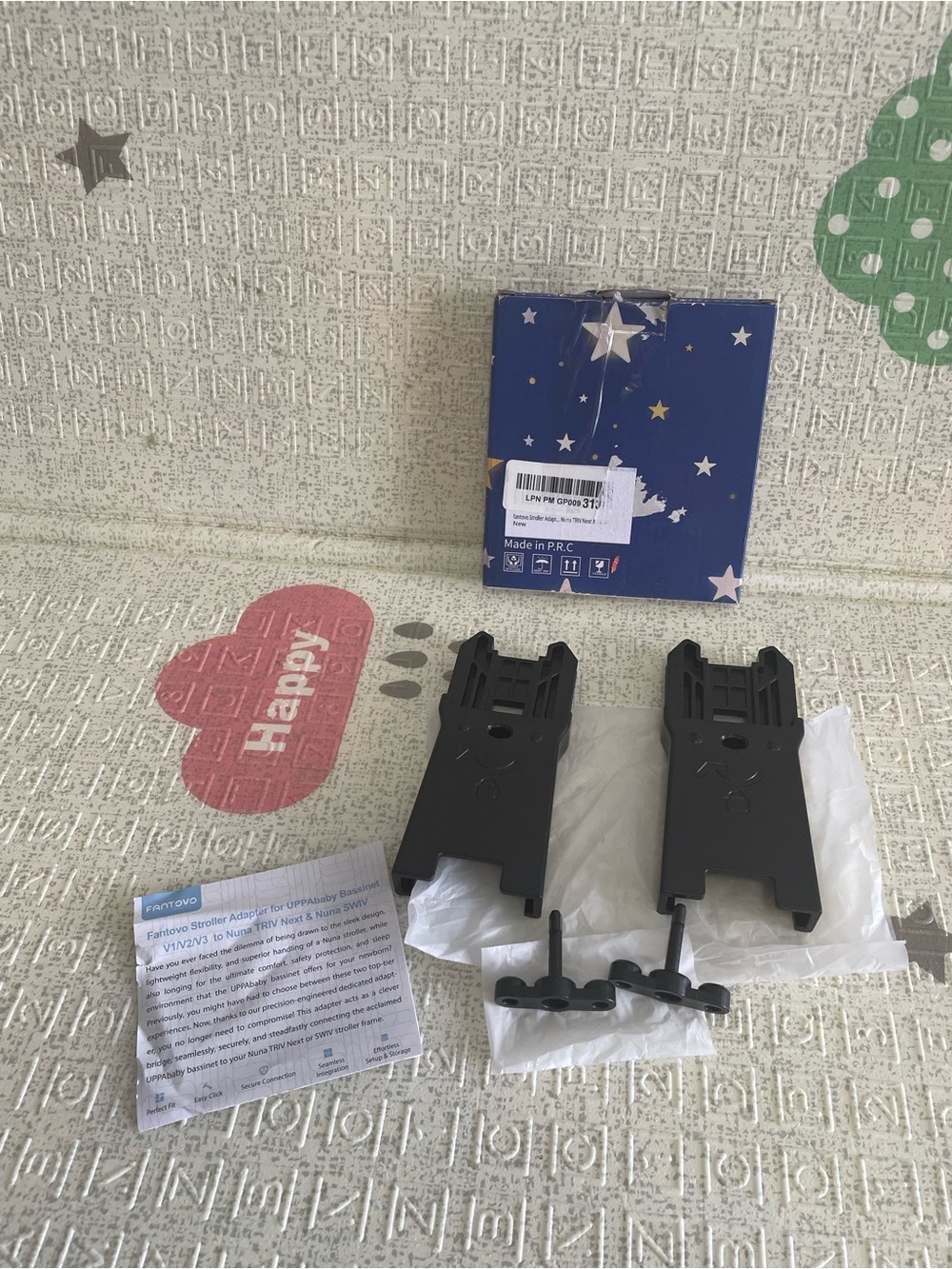 Fantovo Connector for UPPAbaby V1/V2/V3 Bassinet to Nuna TRIV…